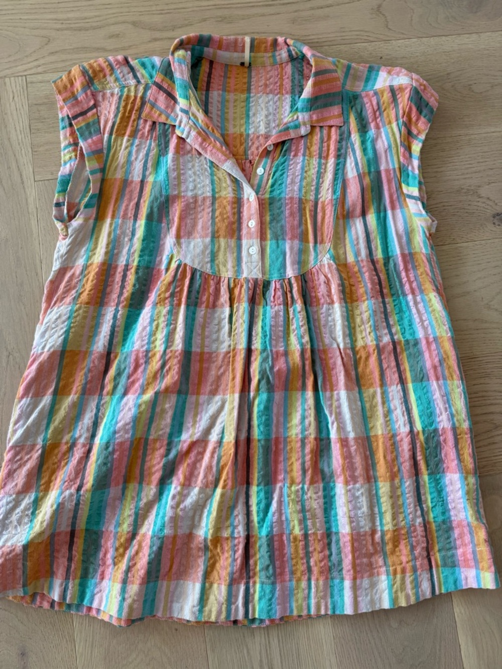 free people madras dress
